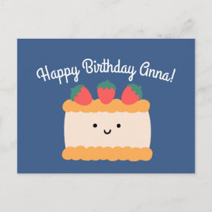 Schwammkuchen Postkarte