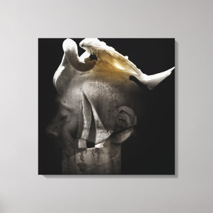 Schwan 2013 leinwanddruck