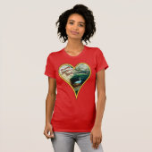 Schwan am Muttertag T-Shirt (Vorne ganz)