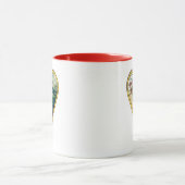 Schwan am Muttertag Tasse (Zentrum)