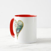 Schwan am Muttertag Tasse (Vorderseite Links)