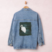 Schwan am Teich Jeansjacke (Hangar)
