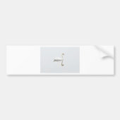 Schwan Autoaufkleber (Vorne)