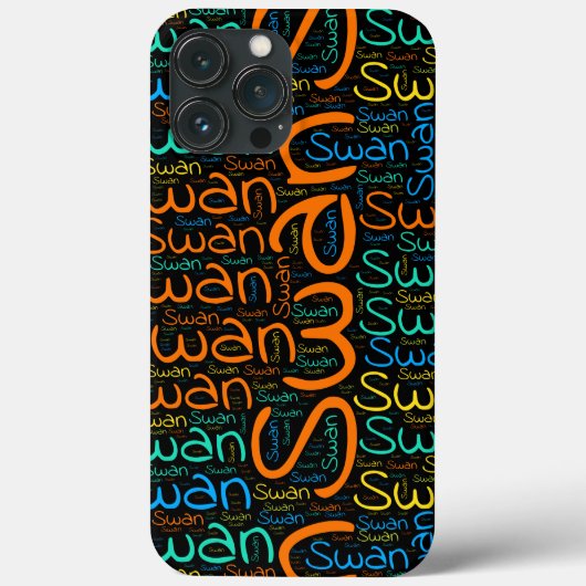 Schwan Case-Mate iPhone Hülle (Rückseite)