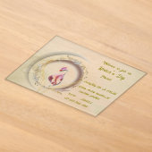 Schwan-Chic-MUTTER-Party Acryleinladungen (Ablage )