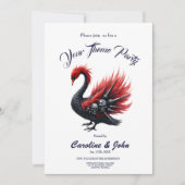 Schwan der roten Kathedrale. Einladung (Vorderseite)