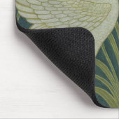 "Schwan-, Eile- und Iris" Tapetenentwurf Mousepad (Ecke)