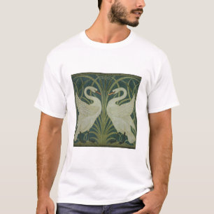 "Schwan-, Eile- und Iris" Tapetenentwurf T-Shirt
