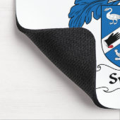 Schwan-Familienwappen Mousepad (Ecke)