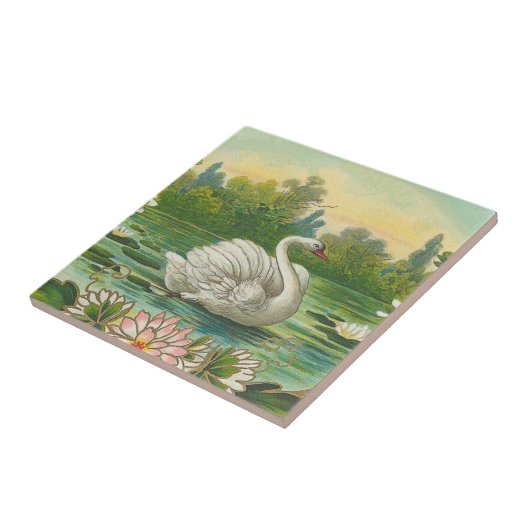 Schwan Fliese (Seite)