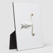 Schwan Fotoplatte (Seite)