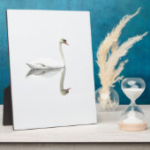 Schwan Fotoplatte (Seite)