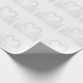 Schwan Geschenkpapier (Ecke)