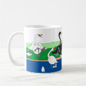 Schwan-Gespräch? Kaffeetasse (Links)