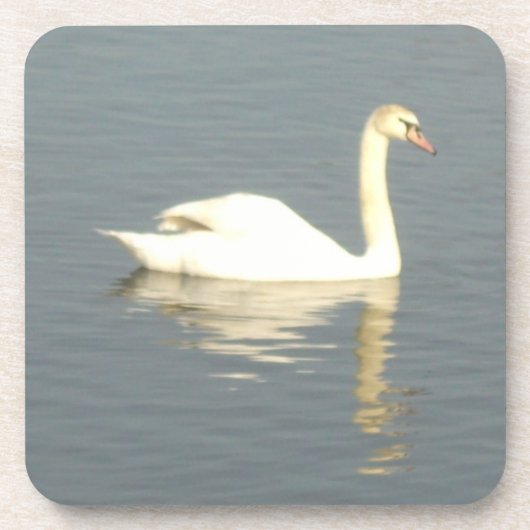 Schwan Getränkeuntersetzer (Vorderseite)