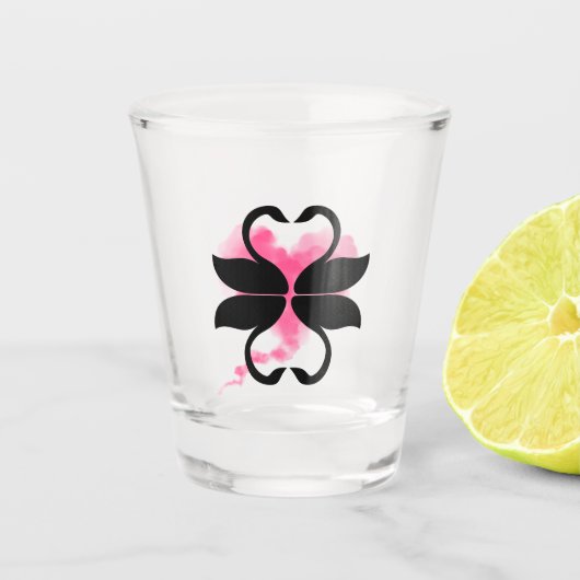 Schwan Glas Shot (Vorderseite)