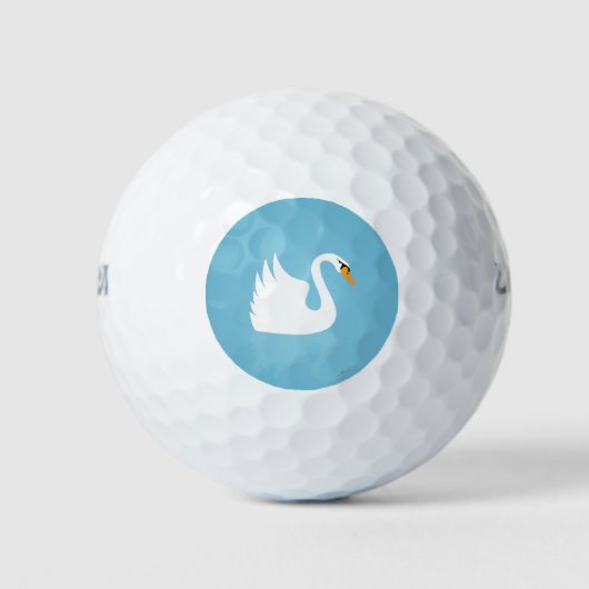 Schwan Golfball (Vorderseite)