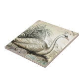 Schwan-Grafik Fliese (Seite)