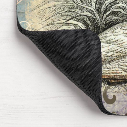 Schwan-Grafik Mousepad (Ecke)