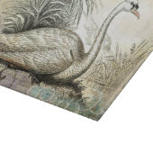 Schwan-Grafik Schneidebrett (Ecke)
