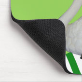 Schwan Green Stripe Maus Pad! Mousepad (Ecke)