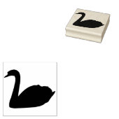 Schwan Gummistempel (Stempel)