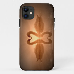 Schwan-Herz iPhone 11 Hülle