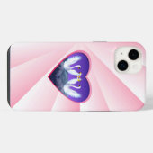 Schwan Hochzeit iPhone Hülle (Rückseite (Horizontal))