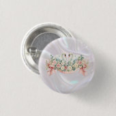 Schwan-Hochzeitsservietten Button (Vorne & Hinten)