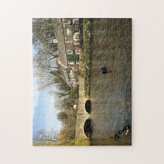 Schwan-Hotel-Puzzlespiel Puzzle (Vertikal)