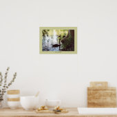 Schwan im Schatten Poster (Küche)