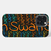 Schwan iPhone Hülle (Rückseite (Horizontal))
