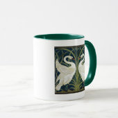 Schwan-Kaffee-Tasse Tasse (VorderseiteRechts)