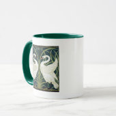 Schwan-Kaffee-Tasse Tasse (Vorderseite Links)