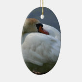 Schwan Keramik Ornament (Rechts)
