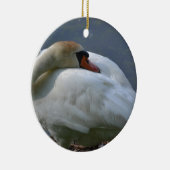 Schwan Keramikornament (Rechts)