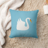 Schwan Kissen (Decke)