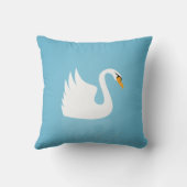 Schwan Kissen (Rückseite)