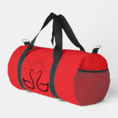Schwan Kleiner Duffle Bag (Rechte Ecke)