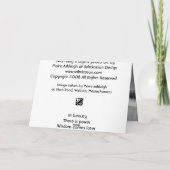 Schwan-König Karte (Rückseite)