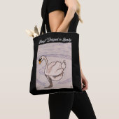 Schwan- Kraft in Schönheit verpackt Tasche (Von Nahem)