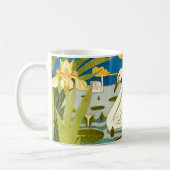 Schwan-Kunst Nouveau Kaffeetasse (Links)