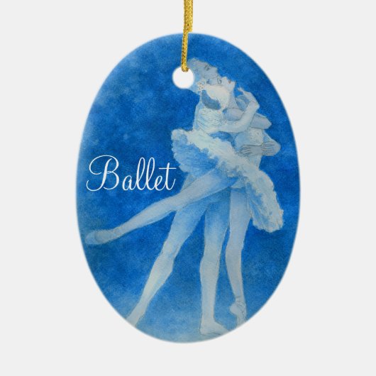 Schwan Lake Pas de Deux Ornament (Vorne)