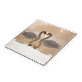 Schwan-Liebe Fliese (Seite)