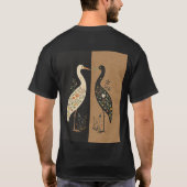 Schwan Liebe T-Shirt (Rückseite)
