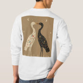 Schwan Liebe T-Shirt (Rückseite)