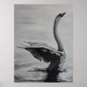 Schwan (Links Seite) Poster (Vorne)