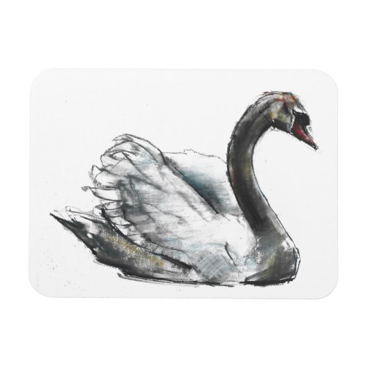 Schwan Magnet (Horizontal)