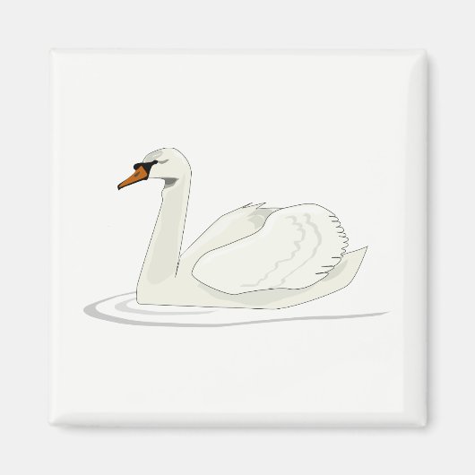 Schwan Magnet (Vorne)