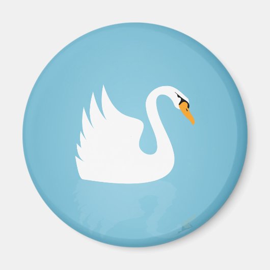 Schwan Magnet (Vorne)